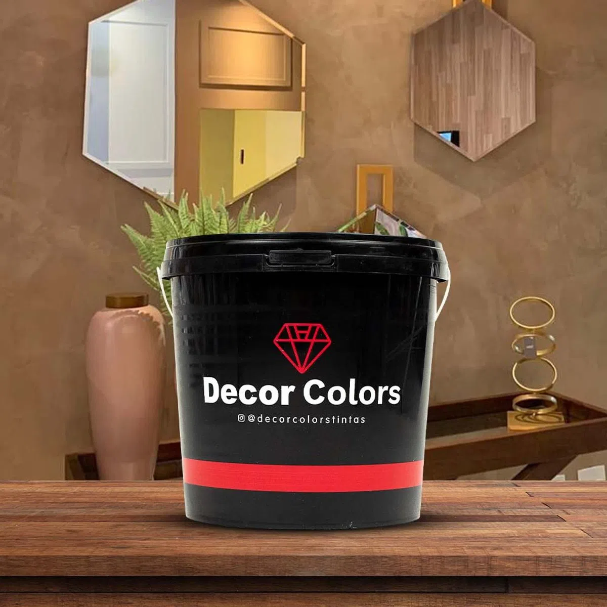 Concrete look plaster Rustic Coffee Mousse11 lb (5 kg) container